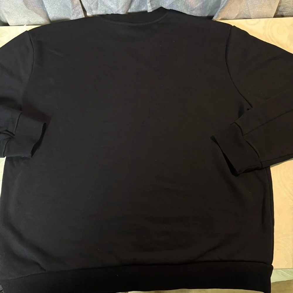 Zara Black Crew Neck Sweater